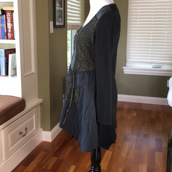 Stunning French Tunic. Excellent/new black large - Picture 5 of 7